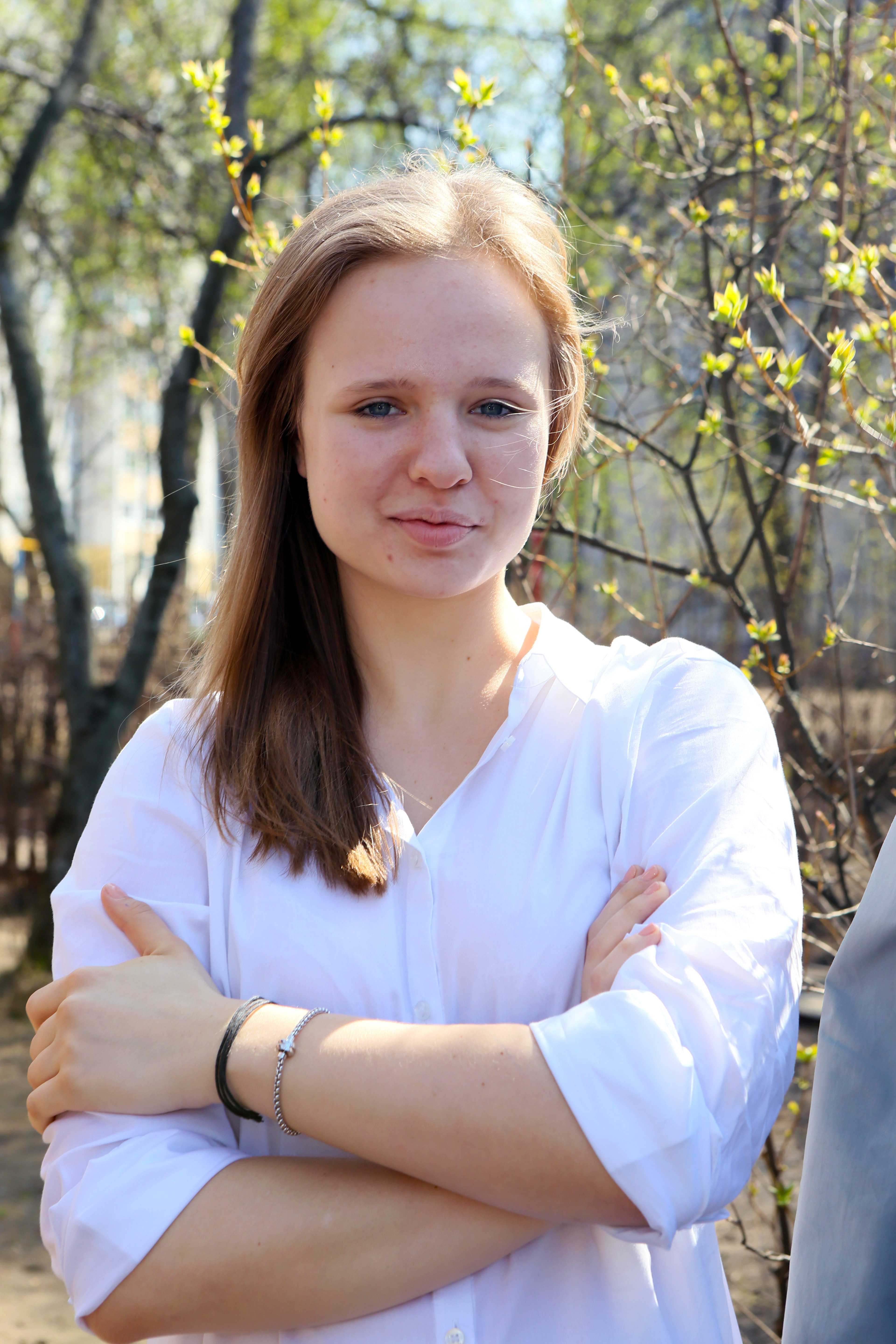 Дарья Евдокимова закончила школу с медалью "За особые успехи в обучении"